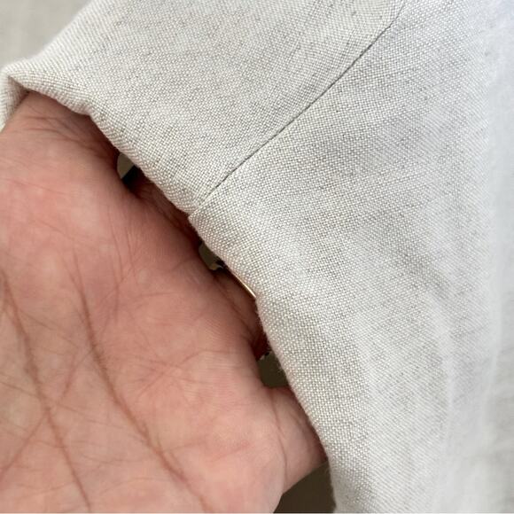 Alfani Women’s Relaxed Fit Wide Leg Resort Wear Linen Pants, Size 10 - Picture 7 of 7